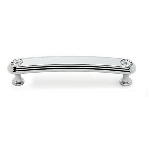 Grandoldgarden 128 mm Bellagio Pull, Polished Chrome & Cyrstal GR3194442 - main